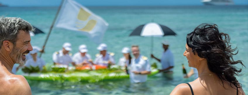Seabourn’s Caviar in the Surf